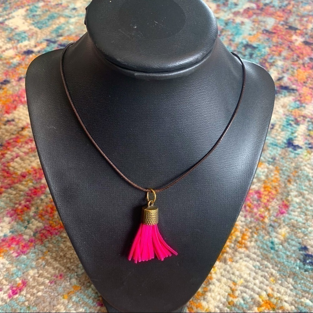 POWER Tassel Necklace